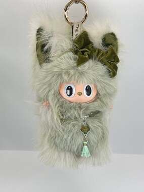 (13) Handmade custom plush doll key chain
